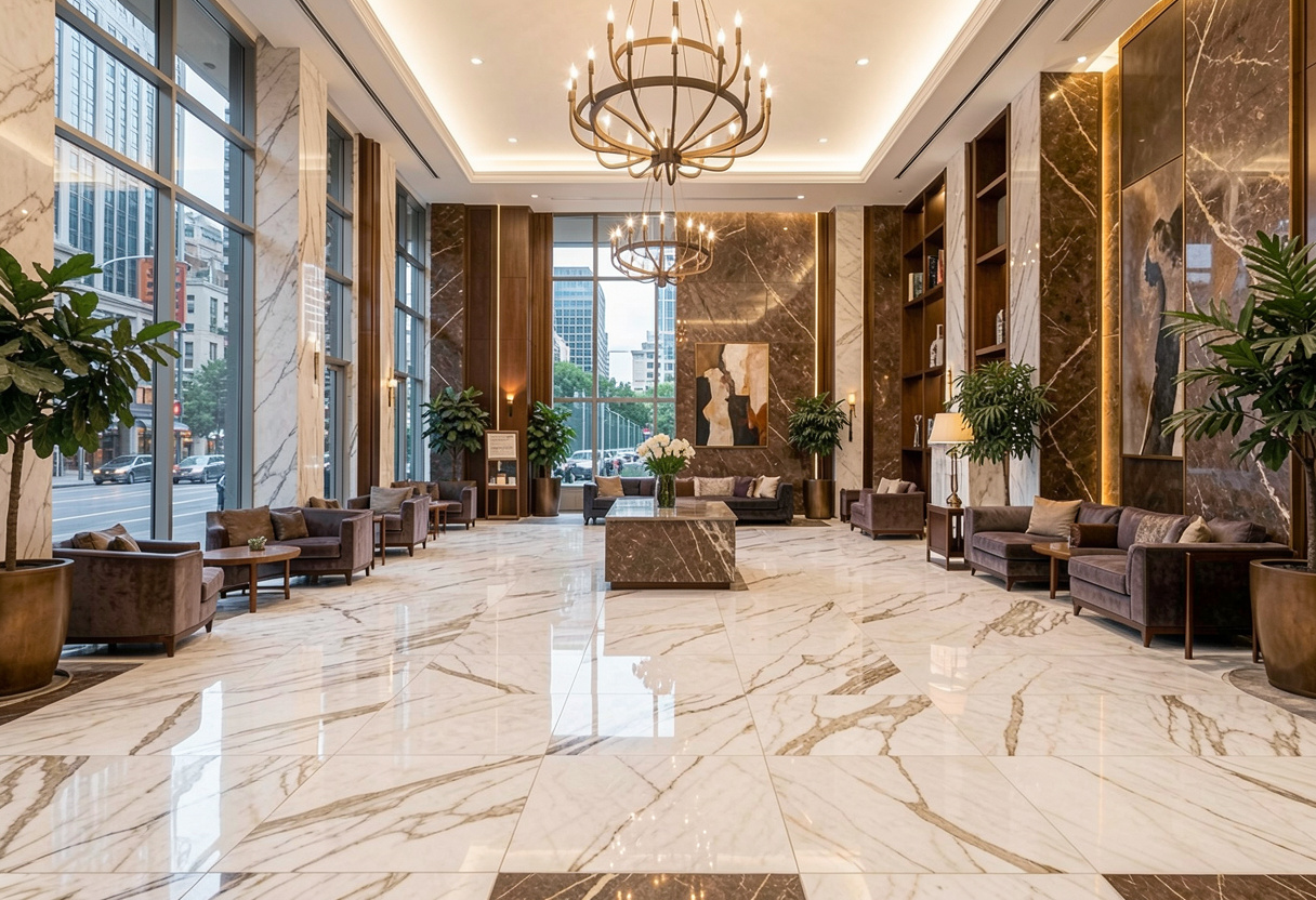 Marble and Bronze Restoration at a Sydney CBD Luxury Hotel: What the Project Involves