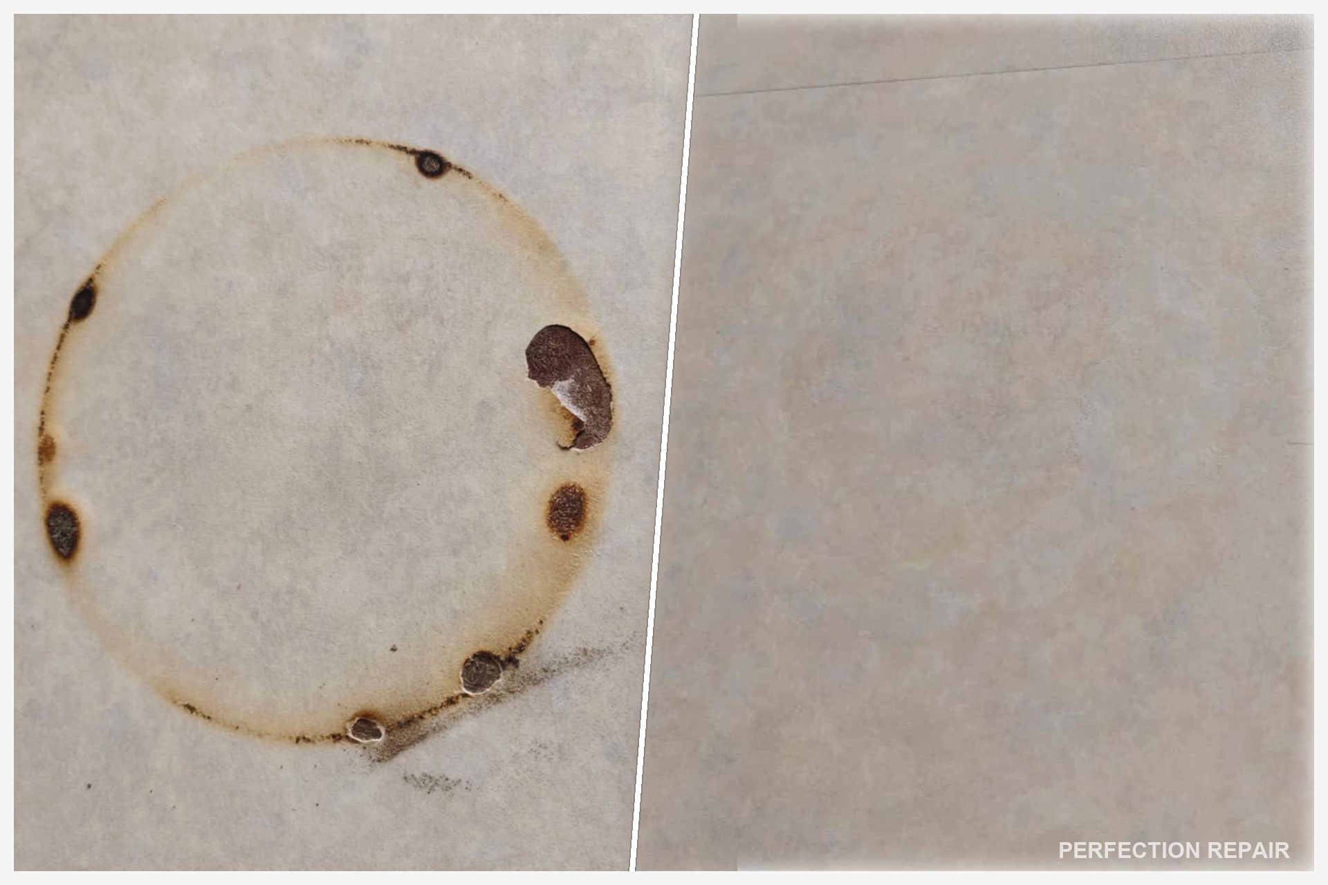 Laminate Benchtop Burn Mark Repair in Dee Why, Sydney
