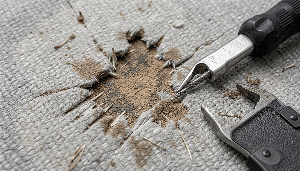 Professional Carpet Patching and Invisible Mending